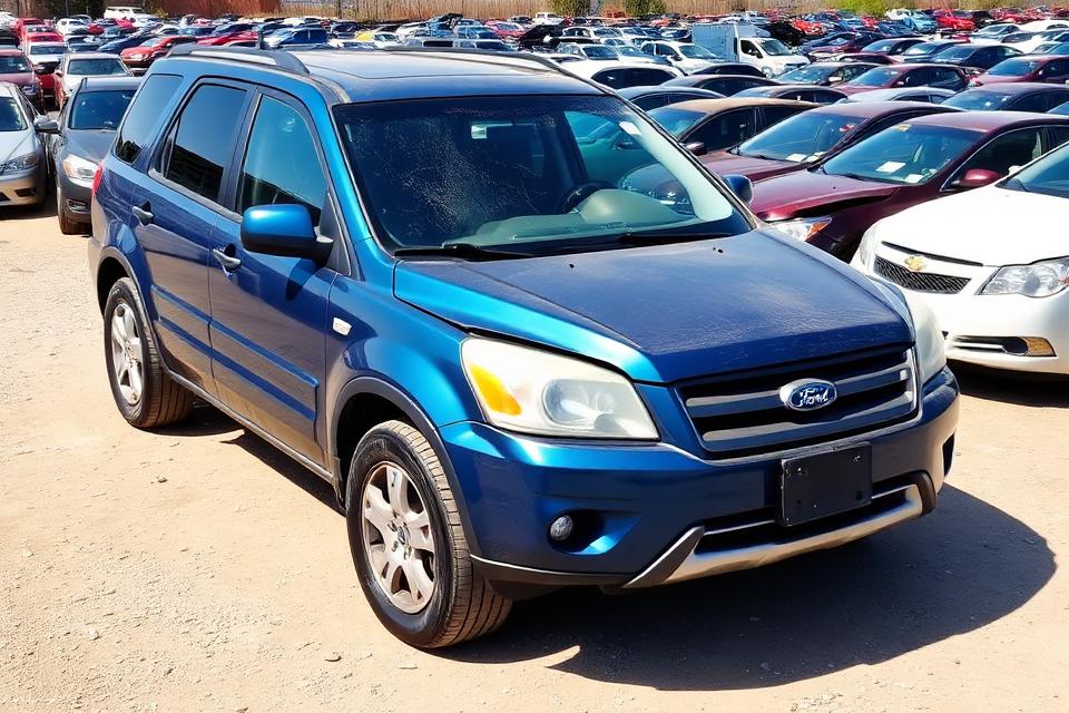 Ford Escape — типовий вигляд авто на аукціонному майданчику у США