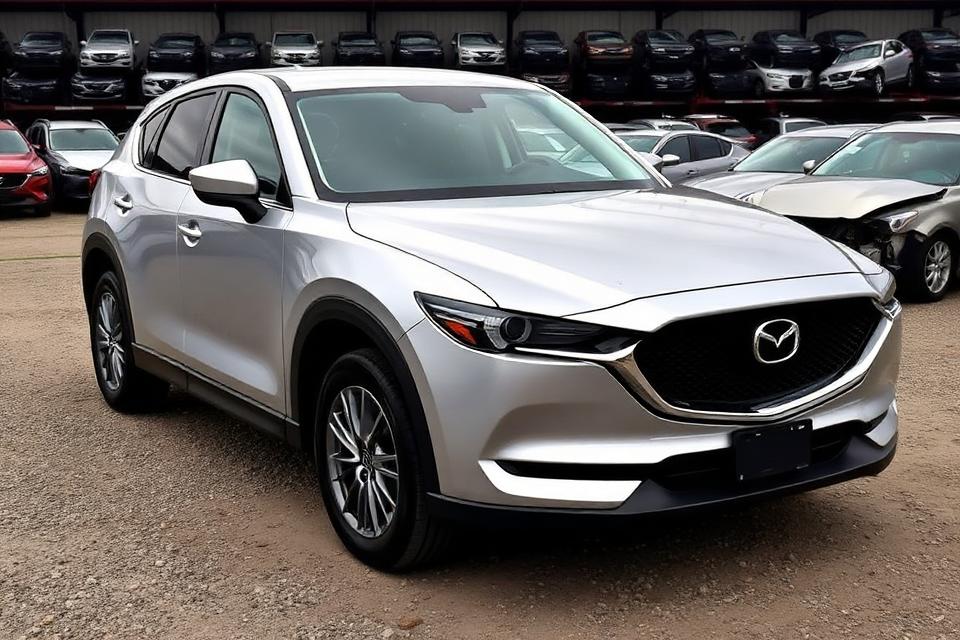Mazda CX-5 — типовий вигляд авто на аукціонному майданчику у США